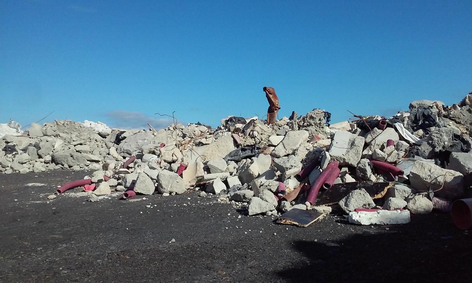 Los vertidos que no pudieron ser localizados