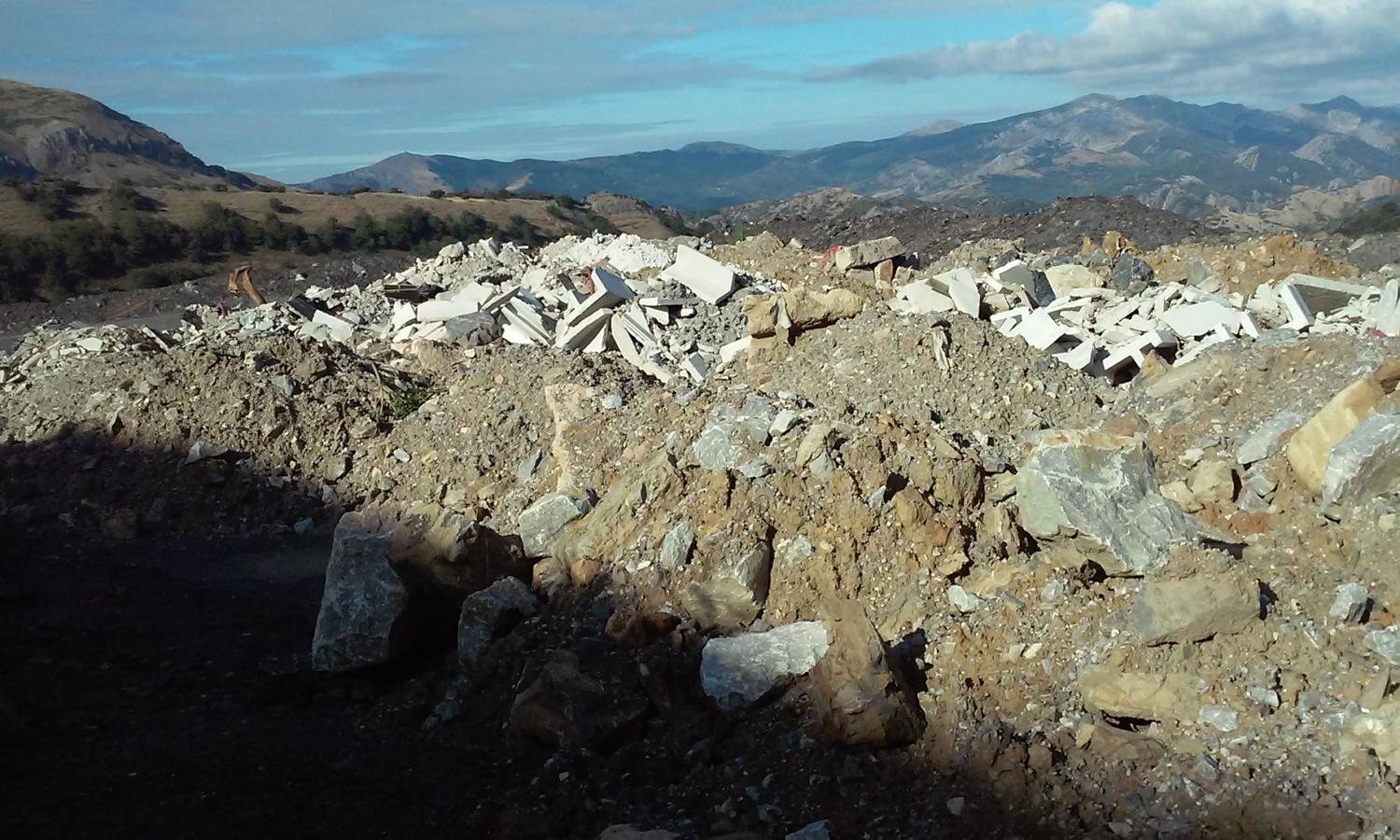 Los vertidos que no pudieron ser localizados