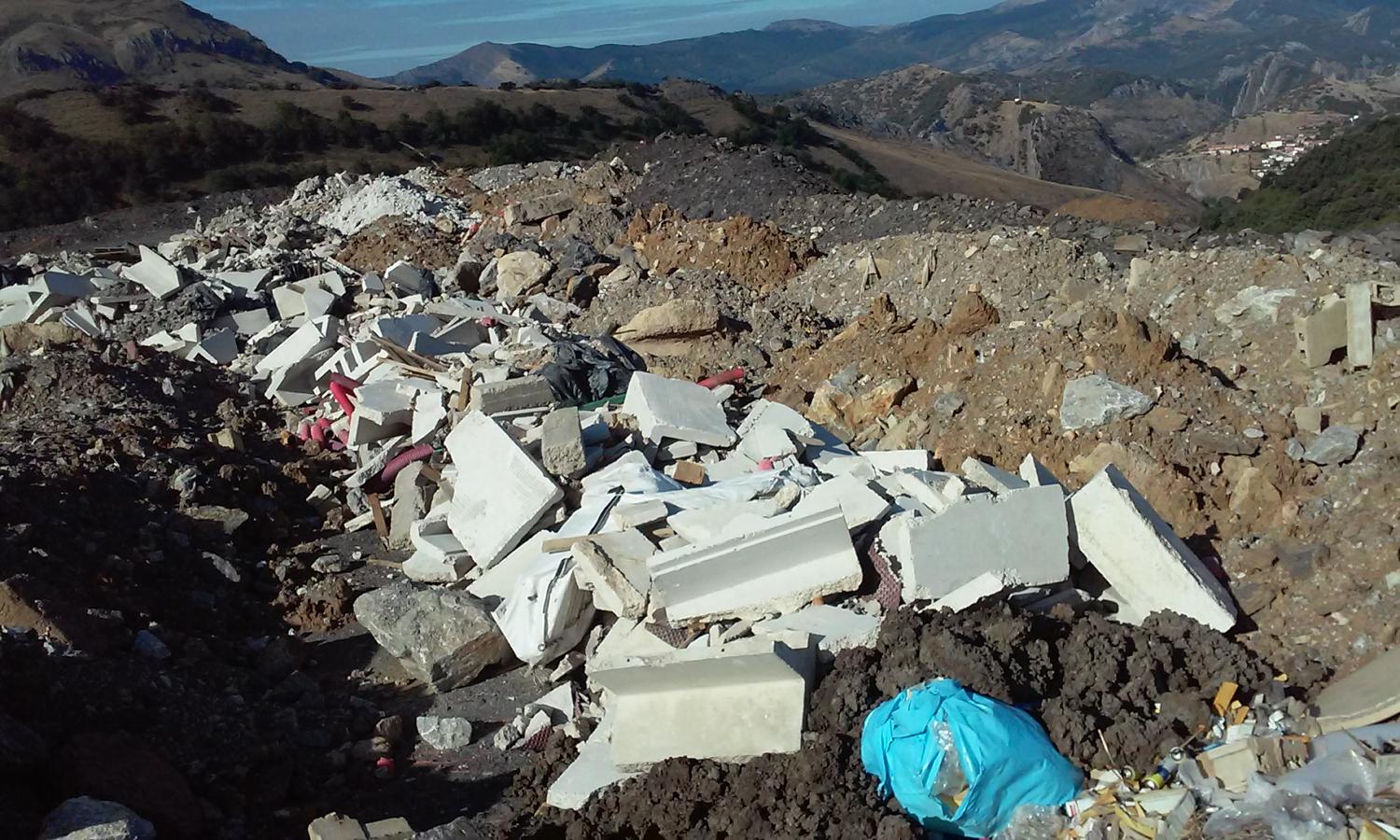 Los vertidos que no pudieron ser localizados