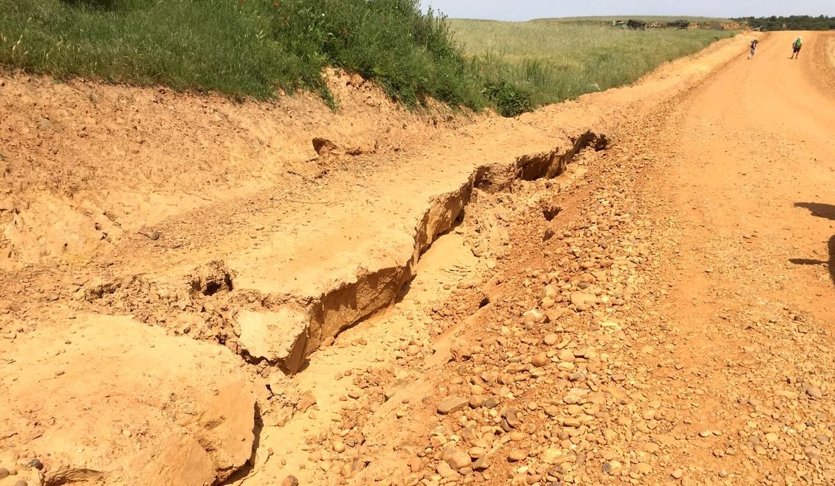 Imagen de uno de los tramos del Camino.