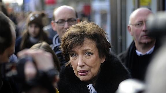 Bachelot, durante una conferencia. 