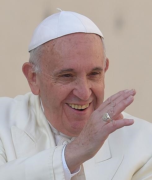 El papa Francisco. 