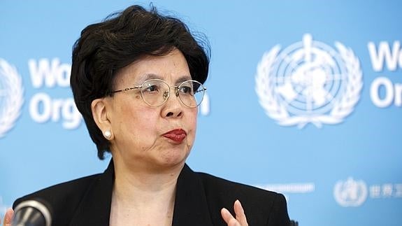 La directora general de la Organización Mundial de la Salud (OMS), Margaret Chan.