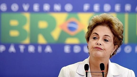 La presidenta brasileña, Dilma Rousseff.