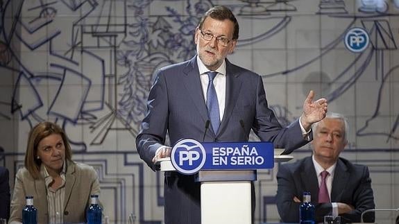 El presidente del Gobierno en funciones, Mariano Rajoy.