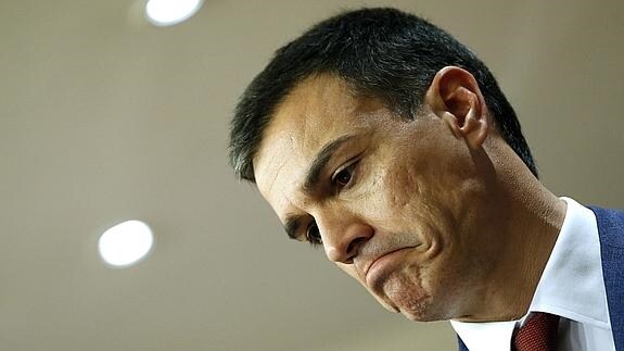 El secretario general del PSOE, Pedro Sánchez. 