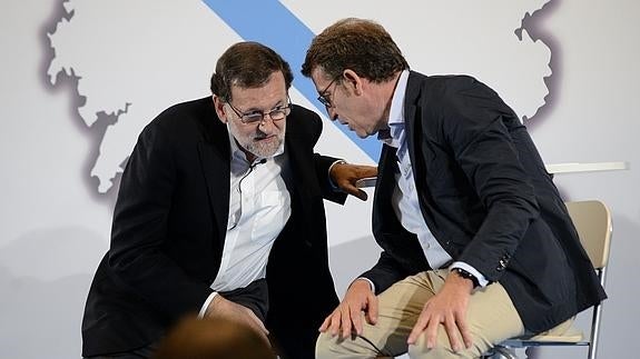 Mariano Rajoy adelantó al viernes su presencia en Orense ya que no estará en la clausura del Congreso.