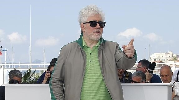 Pedro Almodóvar, en Cannes. 