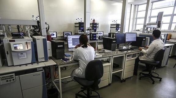 El laboratorio antidopaje de Río 2016. 