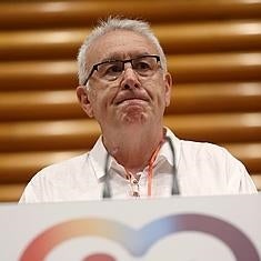 Cayo Lara, durante su intervención.