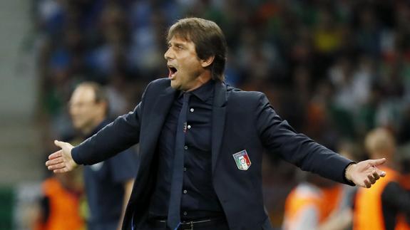 Antonio Conte, seleccionador de Italia.