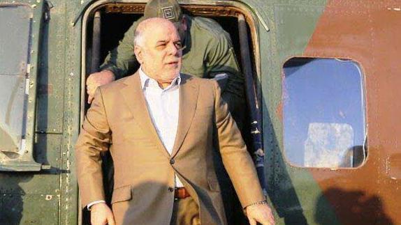 Haider Al-Abadi, primer ministro iraquí.