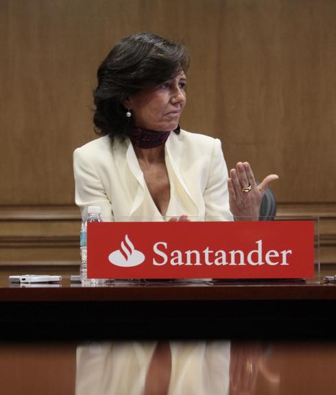 Ana Patricia Botín, presidenta del Banco Santander.