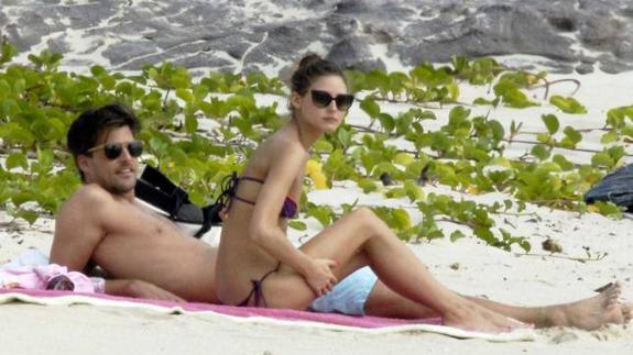 Olivia Palermo y Johannes Huebl, durante sus vacaciones en St. Barth.