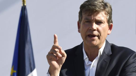 El socialista Arnaud Montebourg.