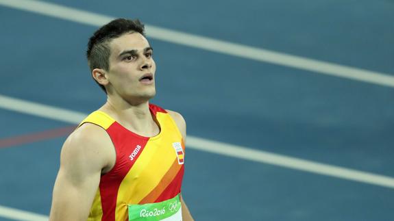 Bruno Hortelano, en los Juegos de Río. 