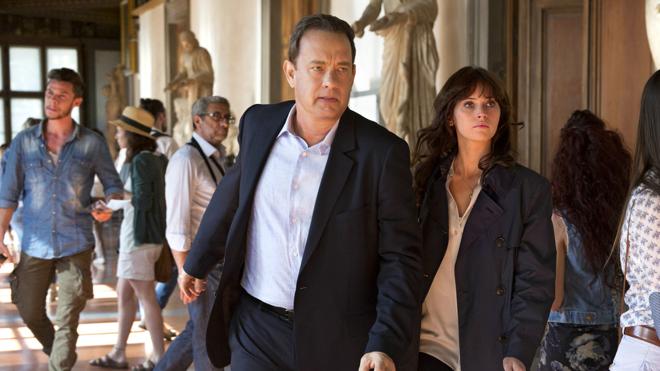 'Inferno', con Tom Hanks, compite en los cines con Edward Snowden