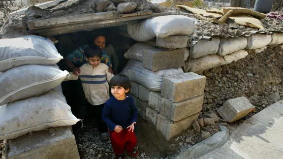 Niños en Irak.