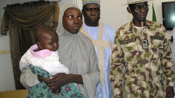 Maryam Ali Maiyanga, una de las niñas secuestradas por Boko Haram.