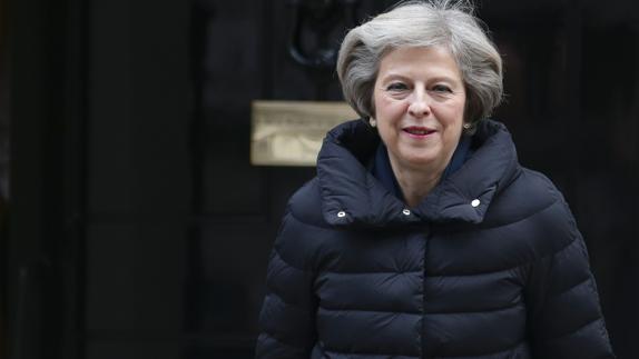 La primera ministra británica, Theresa May.