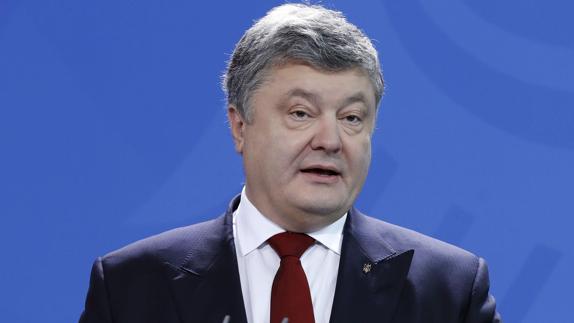 El presidente ucraniano Petró Poroshenko.