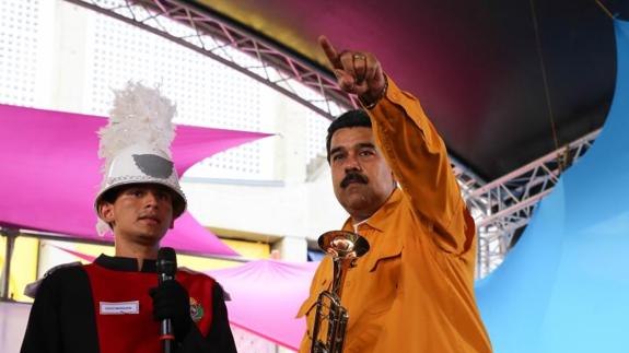 El presidente de Venezuela, Nicolás Maduro.