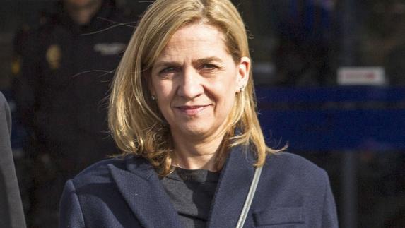 La infanta Cristina.