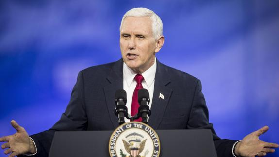 El vicepresidente de EE UU, Mike Pence.