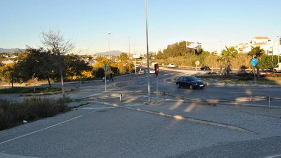 Rotonda de las hormigas, donde el arrestado habría abordado a la víctima.