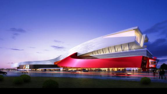 El Wanda Harbin Indoor será uno de los recintos techados más importantes del mundo