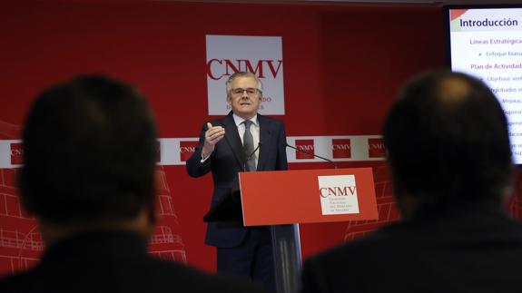 Sebastián Albella, presidente de la CNMV.