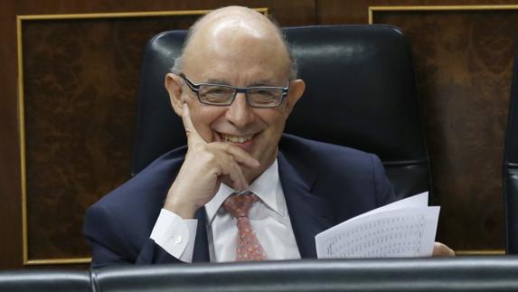 El ministro de Hacienda, Cristóbal Montoro.