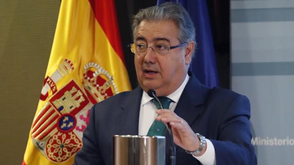 El ministro del Interior, Juan Ignacio Zoido.