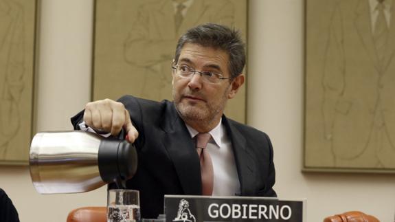 Rafael Catalá, ministro de Justicia.