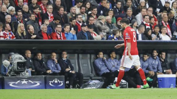 Javi Martínez, en un partido. 