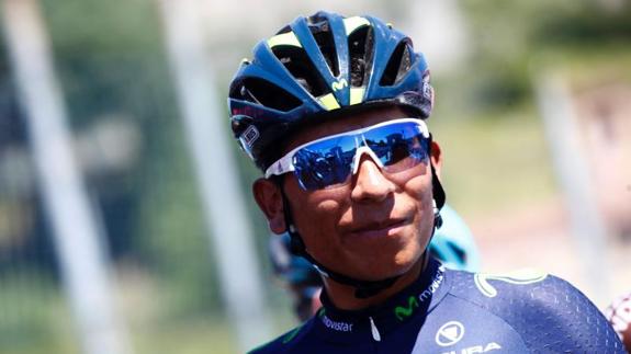 Nairo Quintana, en el Giro. 
