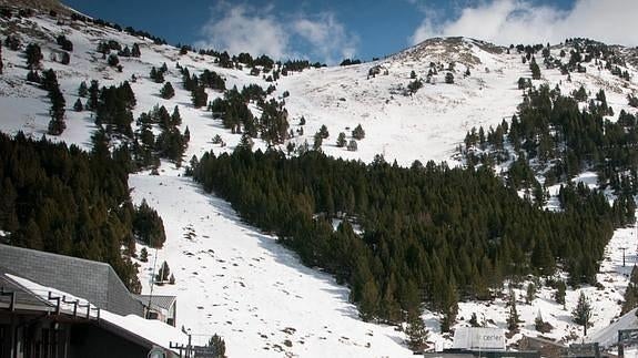 La cota 2000 de la estación de Cerler, en una imagen reciente.