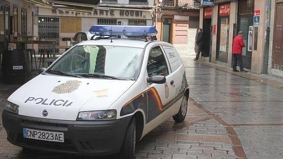Intervención policial en el Barrio Húmedo. 