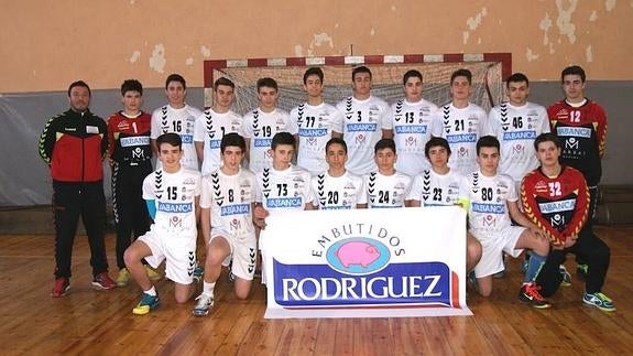 Equipo cadete del Ademar León