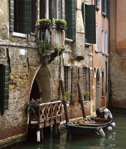 Miniatura de Venecia donada.