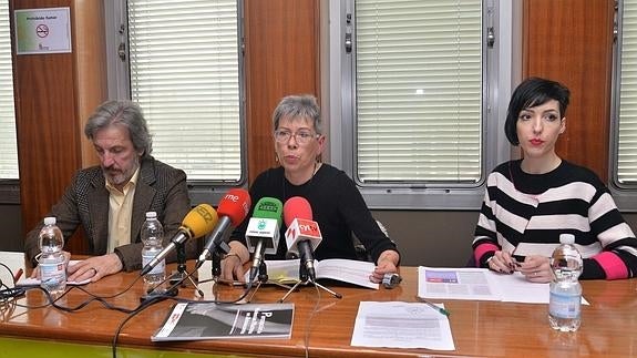 Pedro Muñoz, Jutta Nissar y Diana Rodriguez, sobre el estudio sobre percepción de violencias machistas.