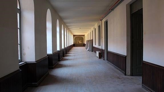 Imagen de la primera planta del futuro Museo de la Semana Santa de León.