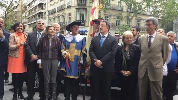 La fiesta de la Zuiza Astorga-Clavijo se presenta en el Centro Riojano de Madrid