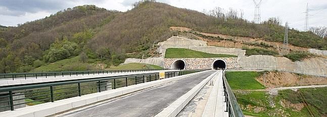 Imágenes de los túneles de la Variante.
