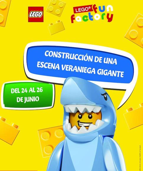 Concurso de construcción en la 'Lego Fun Factory' de Espacio León