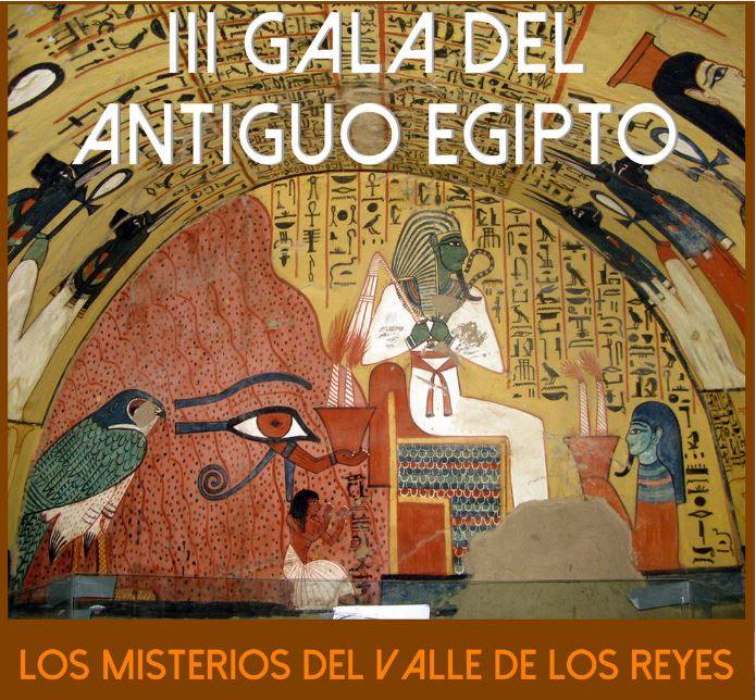 La III Gala del Antiguo Egipto mostrará  trabajos basados en el Valle de los Reyes