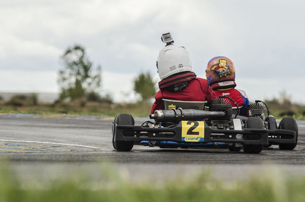 Imagen del Karting de Saludes de Castroponce. 