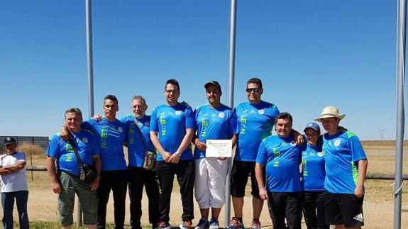 Representantes leoneses en el Campeonato de Foso Olímpico de Castilla y León.