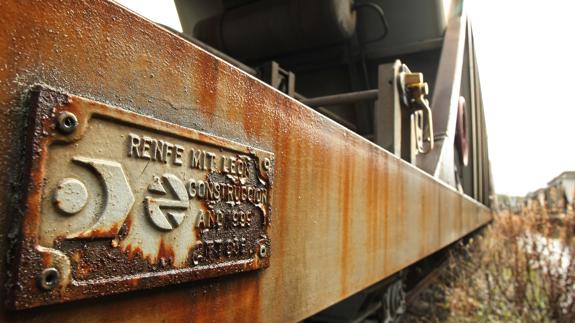 Estado actual de la estación de tren de Cubillos del Sil