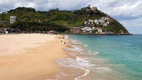 Imagen de la playa de Ondareta.